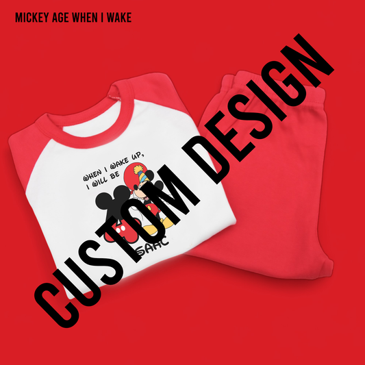 Custom Design Birthday Pj's