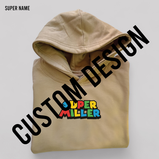 Custom Standard Pull on Hoodie