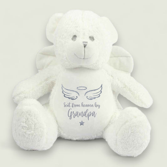 Sent From Heaven Personalised Angel Bear