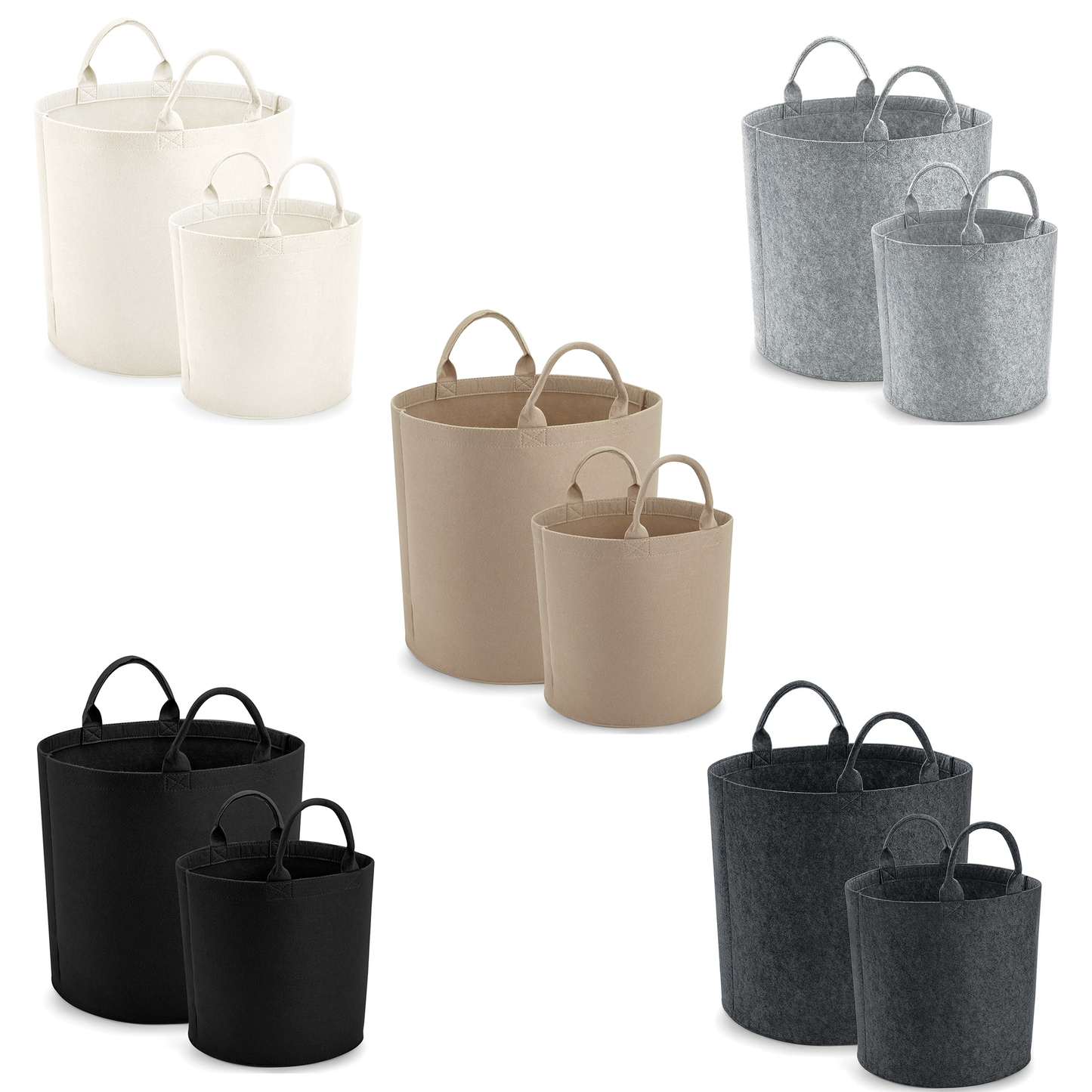 Custom Design Felt Storage Trug Tub