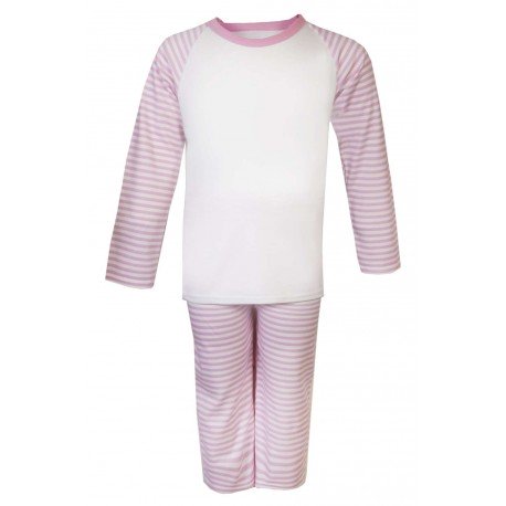 Strawberry Number Birthday Personalised Pink Stripe Pj's